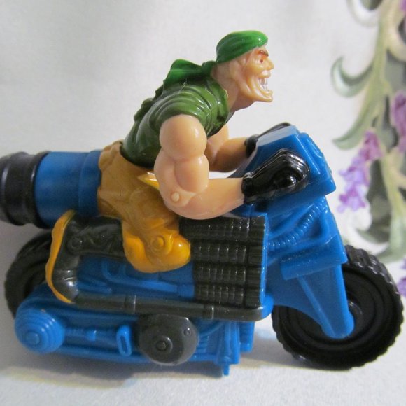 Vintage 1998 Burger King Club Small Soldiers Rip Roarin’ Kip Killigan Motorcycle - Picture 6 of 13